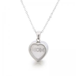 Stainless Steel Stone Necklace （Mother's Day） - KN226783-K