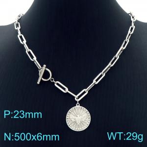 Stainless Steel Necklace - KN226788-Z