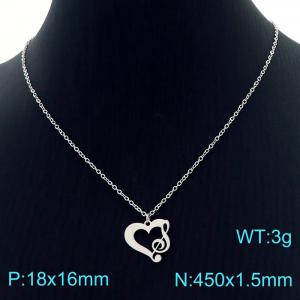 Stainless Steel Necklace - KN226825-Z