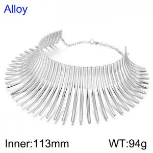 Alloy Necklace - KN226869-WGZQ