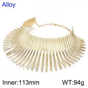 Alloy Necklace - KN226870-WGZQ