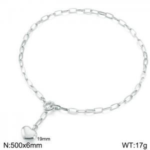 Stainless Steel Necklace - KN226872-Z