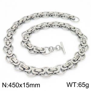 Stainless Steel Necklace - KN227236-Z