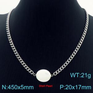 Stainless Steel Necklace - KN227350-Z