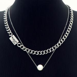 Stainless Steel Necklace - KN227456-HB