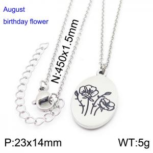Stainless Steel Necklace - KN227541-Z
