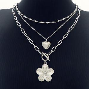 Stainless Steel Necklace - KN227702-BJ