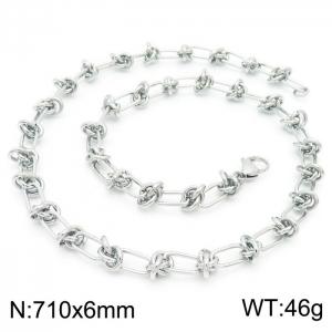Stainless Steel Necklace - KN228592-Z