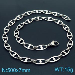 Stainless Steel Necklace - KN228672-Z