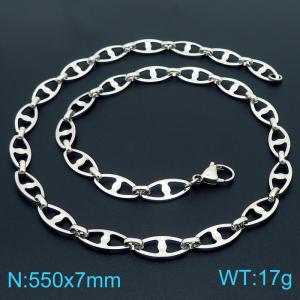 Stainless Steel Necklace - KN228673-Z