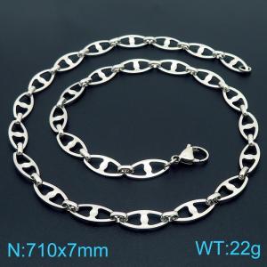Stainless Steel Necklace - KN228676-Z
