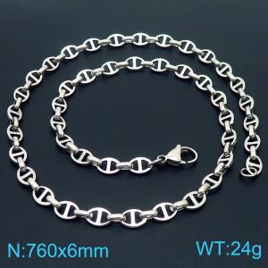 Stainless Steel Necklace - KN228705-Z