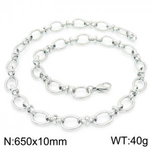Stainless Steel Necklace - KN228738-Z