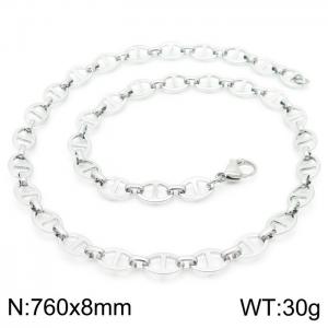 Stainless Steel Necklace - KN228796-Z