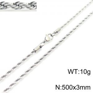 Stainless Steel Necklaces - KN228837-Z
