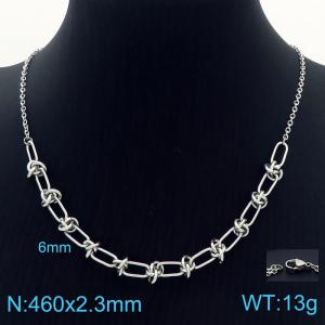 Stainless Steel Necklace - KN228919-Z