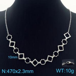 Stainless Steel Necklace - KN228928-Z