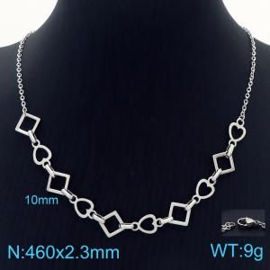 Stainless Steel Necklace - KN228932-Z