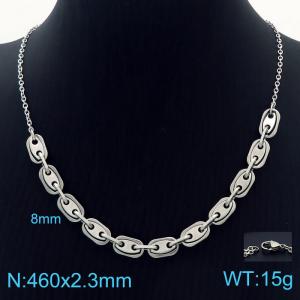 Stainless Steel Necklace - KN228942-Z