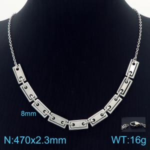 Stainless Steel Necklace - KN228946-Z
