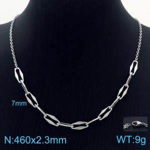 Stainless Steel Necklace - KN228948-Z