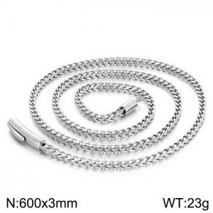 Stainless Steel Necklace - KN229118-KFC