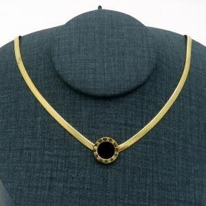 SS Gold-Plating Necklace - KN229340-KL