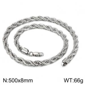 Stainless Steel Necklace - KN229540-Z