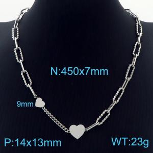Stainless Steel Necklace - KN229556-Z