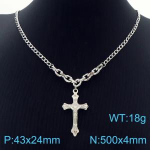 Stainless Steel Necklace - KN229565-Z