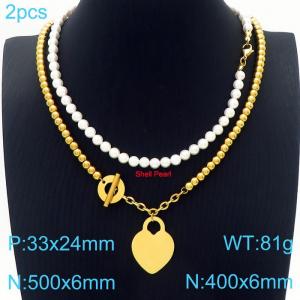 Bead Necklace - KN229578-Z