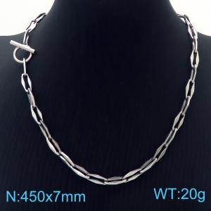 Stainless Steel Necklace - KN229583-Z