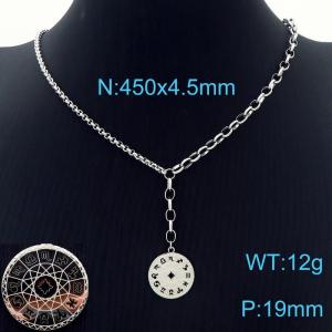 Stainless Steel Necklace - KN229593-Z