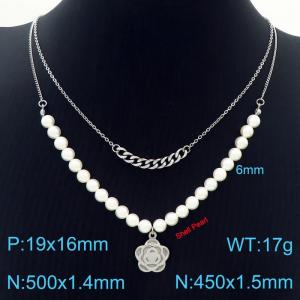 Bead Necklace - KN229596-Z