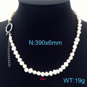 Bead Necklace - KN229602-Z