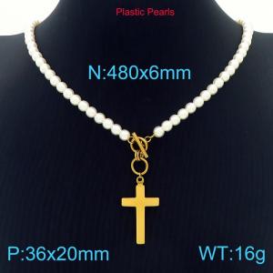 Bead Necklace - KN229638-Z