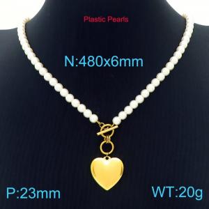 Bead Necklace - KN229642-Z