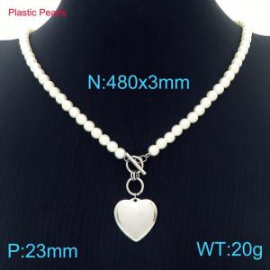 Bead Necklace - KN229643-Z