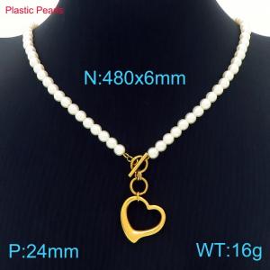 Bead Necklace - KN229644-Z