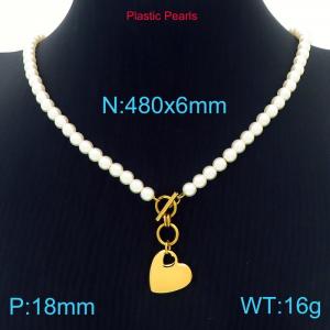 Bead Necklace - KN229646-Z