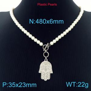 Bead Necklace - KN229649-Z