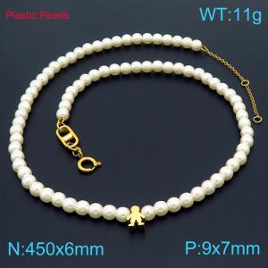 Bead Necklace - KN229655-Z