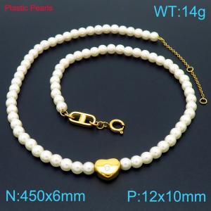 Bead Necklace - KN229659-Z