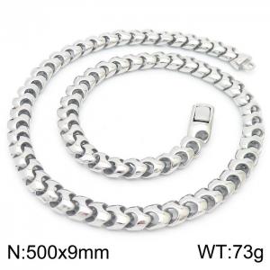 Stainless Steel Necklace - KN229731-KJX