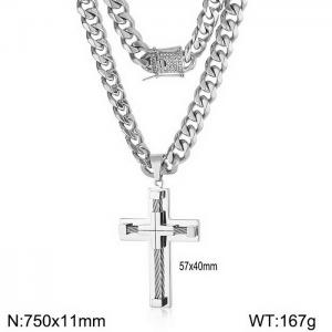 Stainless Steel Necklace - KN230009-Z
