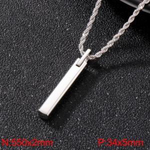 Stainless Steel Necklace - KN230191-K