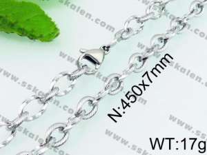 Stainless Steel Necklace - KN23027-Z