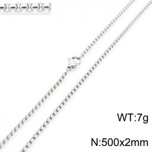 Stainless Steel Necklace - KN230394-Z