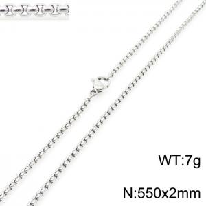 Stainless Steel Necklace - KN230395-Z
