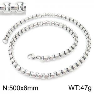 Stainless Steel Necklace - KN230436-Z